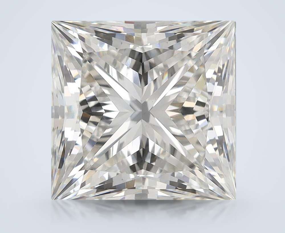 6.76ct G VS1 Rare Carat Ideal Cut Princess Lab Grown Diamond