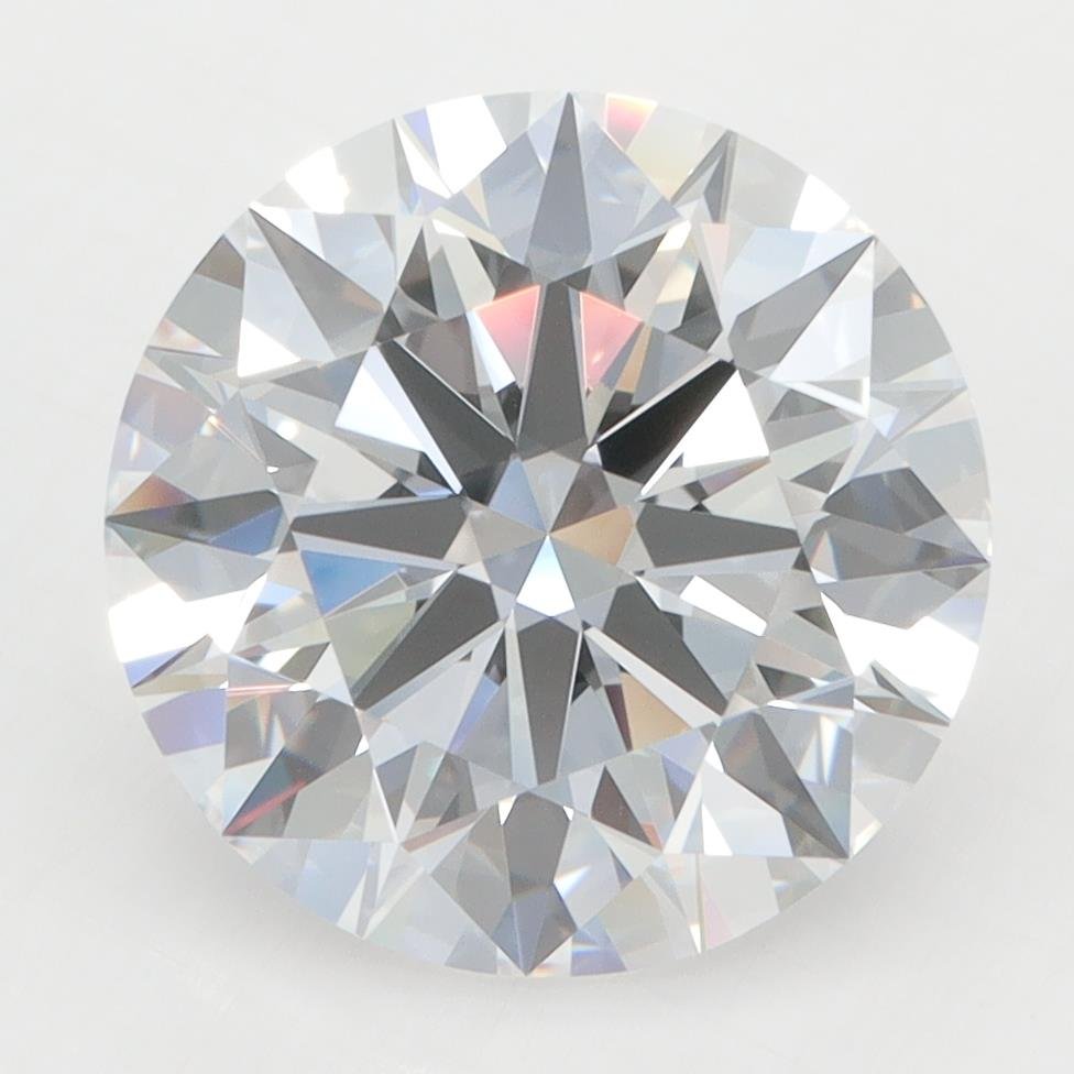 5.06ct D VVS1 Rare Carat Ideal Cut Round Lab Grown Diamond