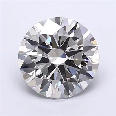 2.53ct F VS1 Excellent Cut Round Lab Grown Diamond