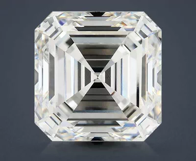 7.19ct E VVS2 Very Good Cut Asscher Lab Grown Diamond