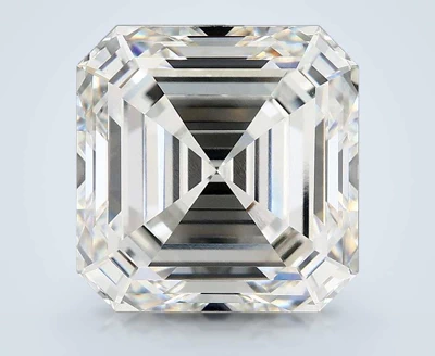 7.19ct E VVS2 Very Good Cut Asscher Lab Grown Diamond