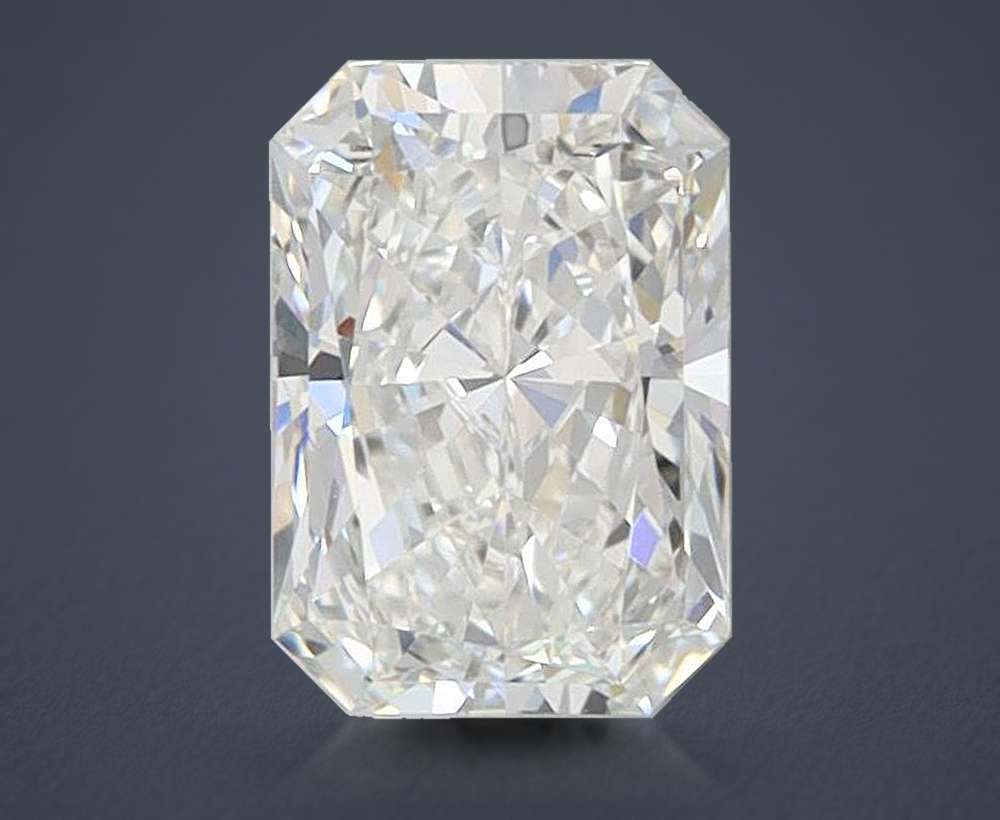 0.96ct F VVS1 Rare Carat Ideal Cut Radiant Lab Grown Diamond