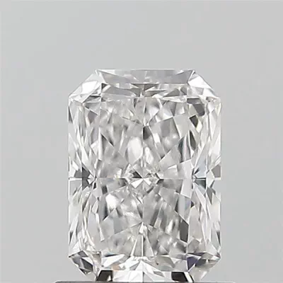 0.80ct D VVS2 Rare Carat Ideal Cut Radiant Lab Grown Diamond