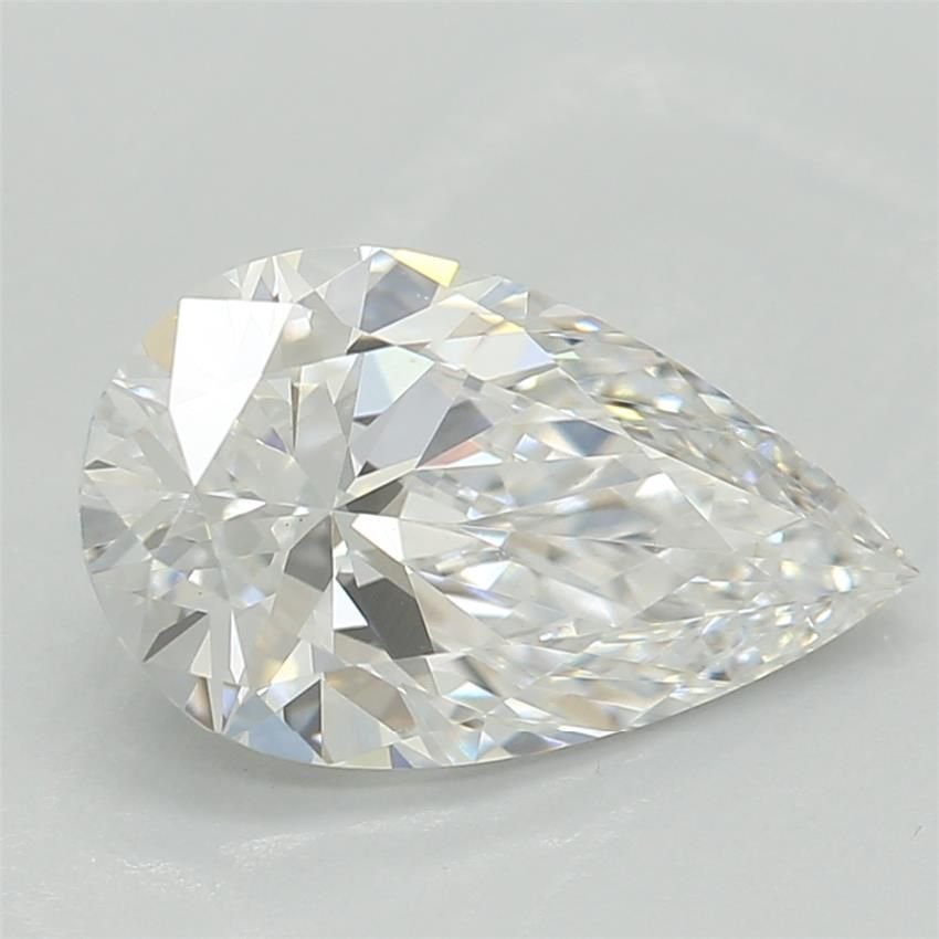 1.10ct D VS1 Rare Carat Ideal Cut Pear Lab Grown Diamond