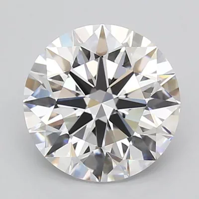 3.03ct D IF Rare Carat Ideal Cut Round Lab Grown Diamond