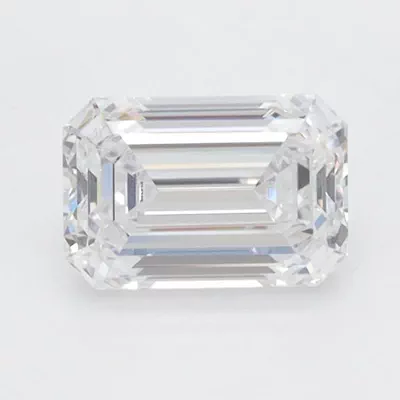 1.02ct D VVS1 Rare Carat Ideal Cut Emerald Lab Grown Diamond