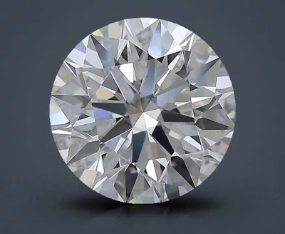 4.02ct D FL Rare Carat Ideal Cut Round Diamond