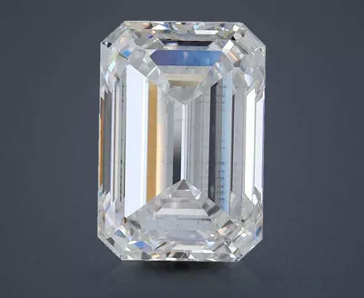 4.21ct E SI1 Rare Carat Ideal Cut Emerald Lab Grown Diamond