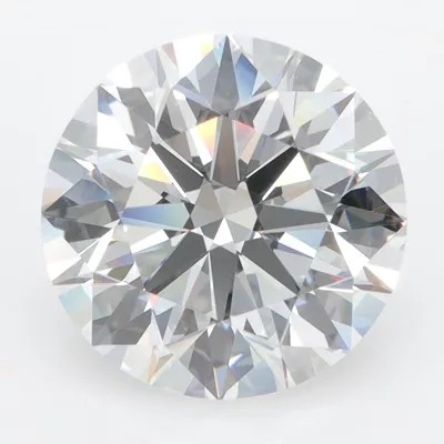 3.39ct D FL Rare Carat Ideal Cut Round Lab Grown Diamond