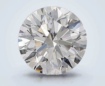 2.52ct D SI1 Rare Carat Ideal Cut Round Diamond