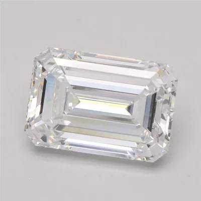 2.17ct D VS1 Rare Carat Ideal Cut Emerald Lab Grown Diamond