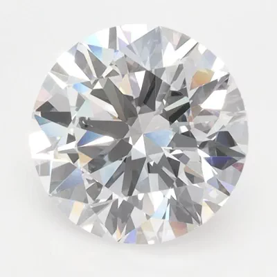 2.57ct D VVS2 Rare Carat Ideal Cut Round Lab Grown Diamond