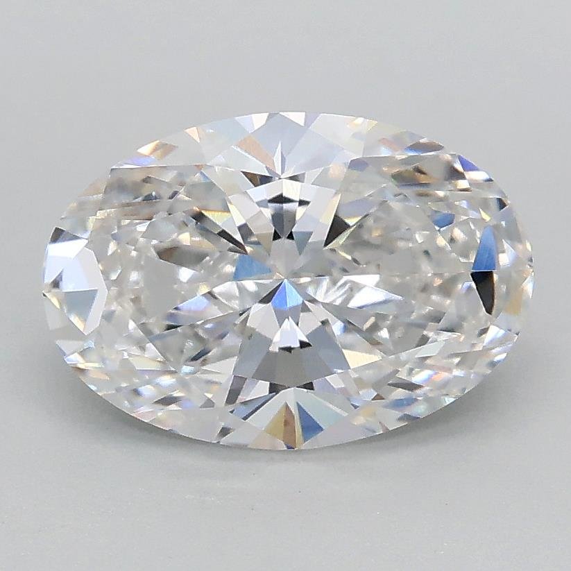 1.52ct D VVS2 Rare Carat Ideal Cut Oval Lab Grown Diamond