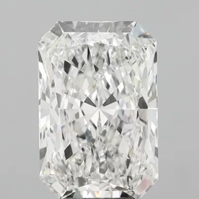 8.55ct F VVS2 Rare Carat Ideal Cut Radiant Lab Grown Diamond