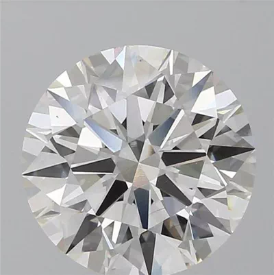5.05ct H VS2 Rare Carat Ideal Cut Round Lab Grown Diamond