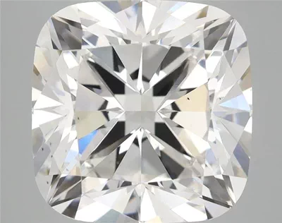 7.98ct F VS2 Rare Carat Ideal Cut Cushion Lab Grown Diamond