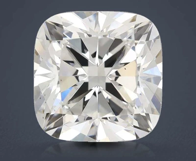7.98ct F VS2 Rare Carat Ideal Cut Cushion Lab Grown Diamond