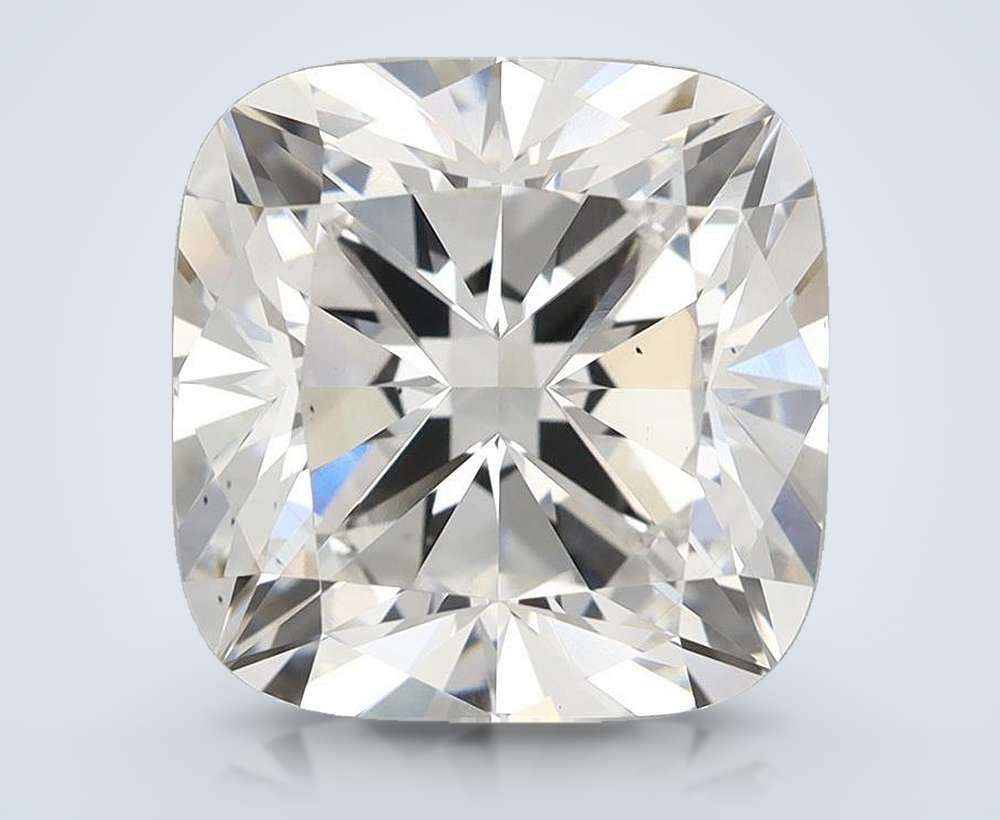 7.98ct F VS2 Rare Carat Ideal Cut Cushion Lab Grown Diamond