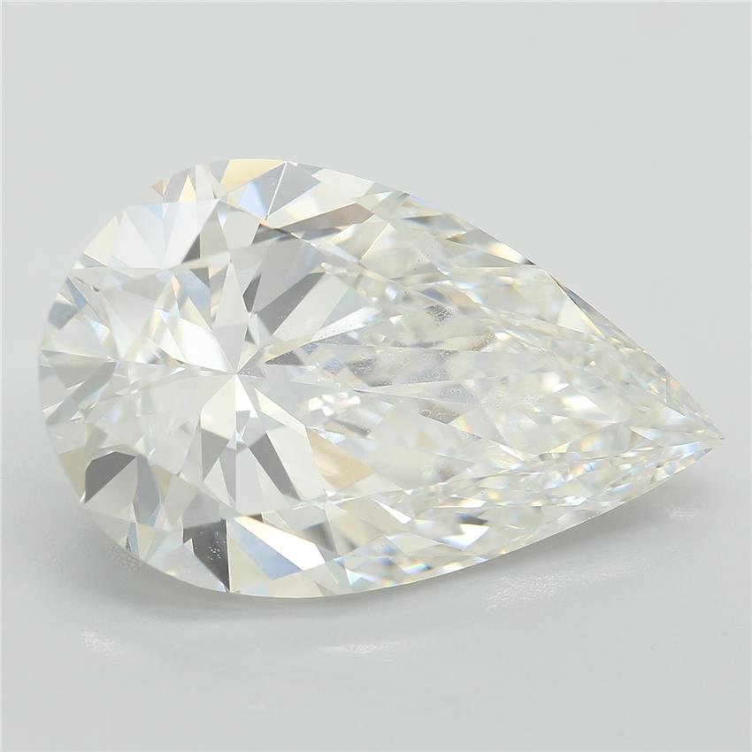 8.45ct E VS1 Very Good Cut Pear Lab Grown Diamond