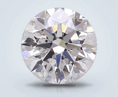 3.51ct G VS2 Excellent Cut Round Lab Grown Diamond