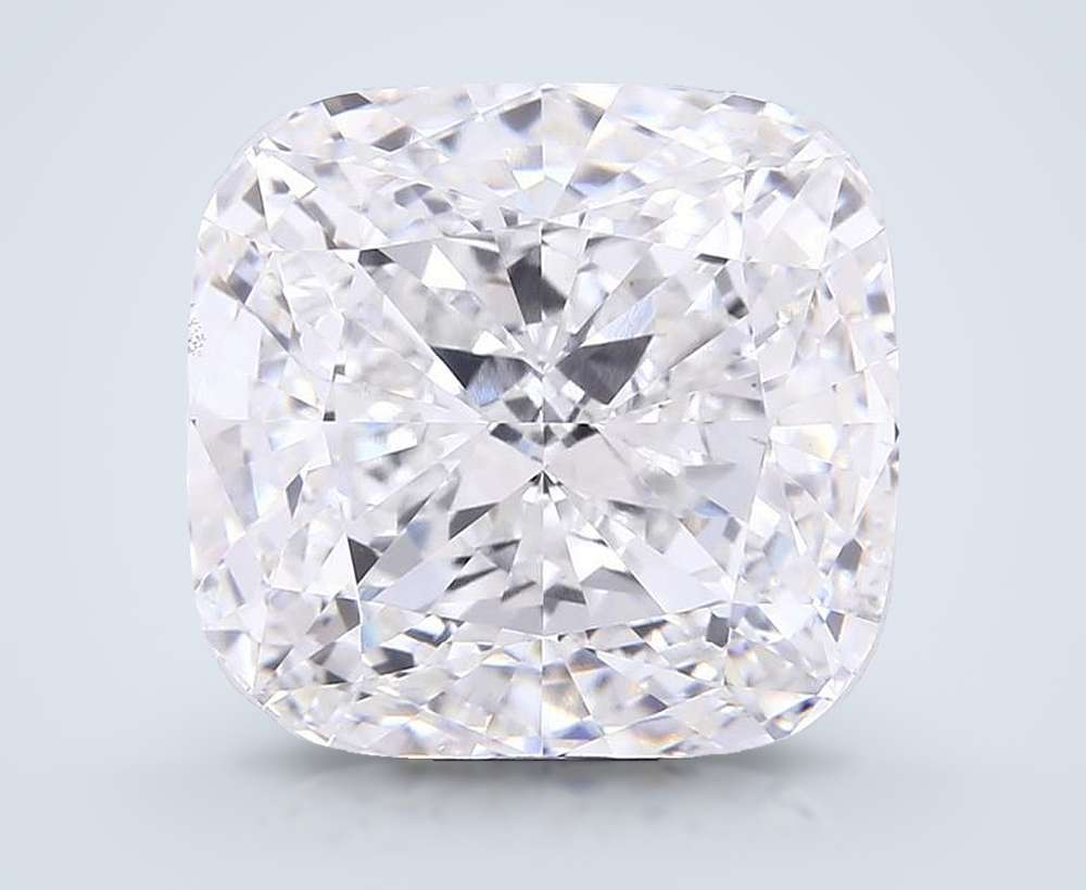 15.50ct F VS1 Rare Carat Ideal Cut Cushion Lab Grown Diamond