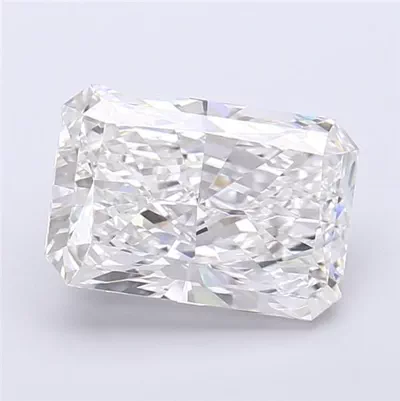 4.13ct E VVS2 Rare Carat Ideal Cut Radiant Lab Grown Diamond