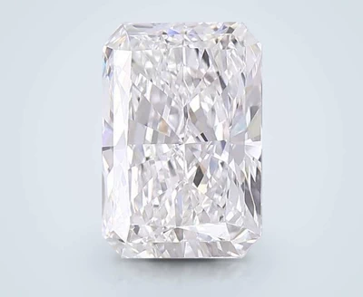 4.13ct E VVS2 Rare Carat Ideal Cut Radiant Lab Grown Diamond