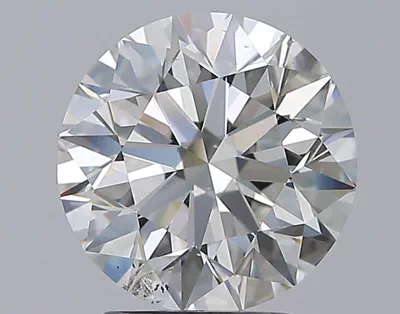 3.01ct G SI2 Excellent Cut Round Diamond