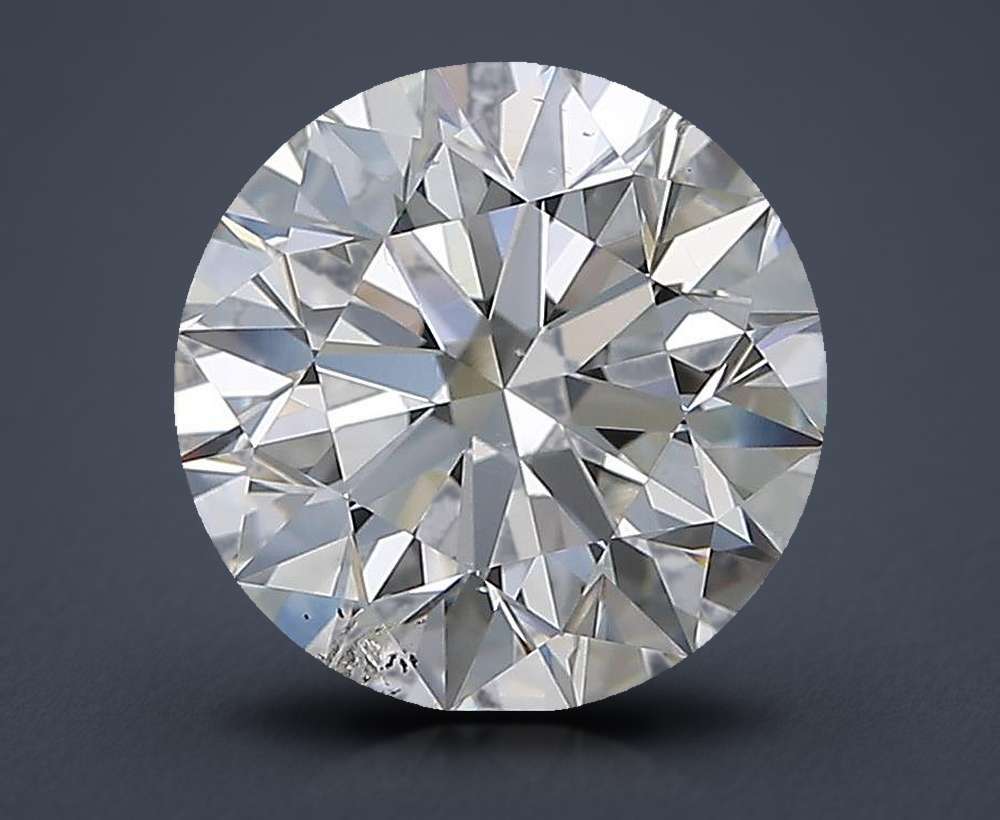 3.01ct G SI2 Excellent Cut Round Diamond