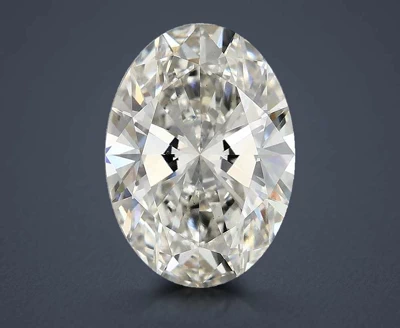 4.03ct H VS2 Rare Carat Ideal Cut Oval Lab Grown Diamond