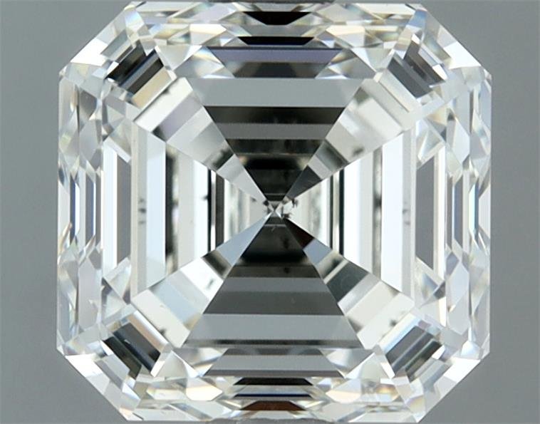 2.02ct H VS2 Very Good Cut Asscher Diamond