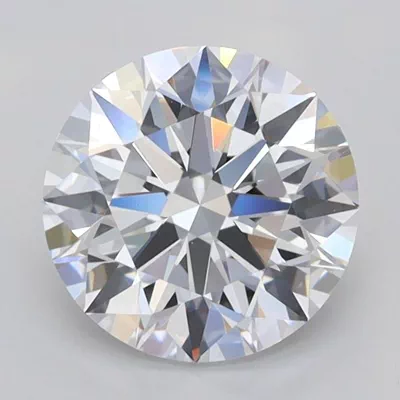 1.56ct D VVS2 Rare Carat Ideal Cut Round Lab Grown Diamond