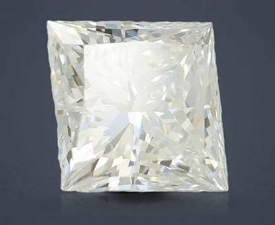 4.05ct E VS1 Rare Carat Ideal Cut Princess Lab Grown Diamond
