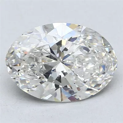 2.02ct F VS1 Rare Carat Ideal Cut Oval Lab Grown Diamond