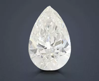 2.58ct F VS1 Rare Carat Ideal Cut Pear Lab Grown Diamond