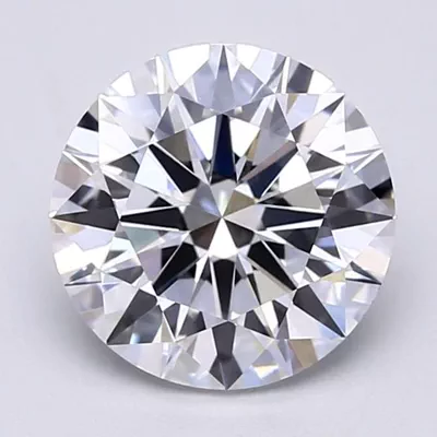 3.30ct E VVS2 Rare Carat Ideal Cut Round Lab Grown Diamond