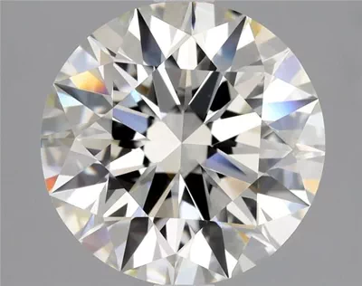 3.01ct J VVS2 Rare Carat Ideal Cut Round Diamond