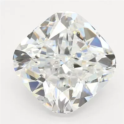 3.37ct E VVS2 Rare Carat Ideal Cut Cushion Lab Grown Diamond