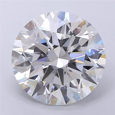 5.72ct E VS1 Rare Carat Ideal Cut Round Lab Grown Diamond