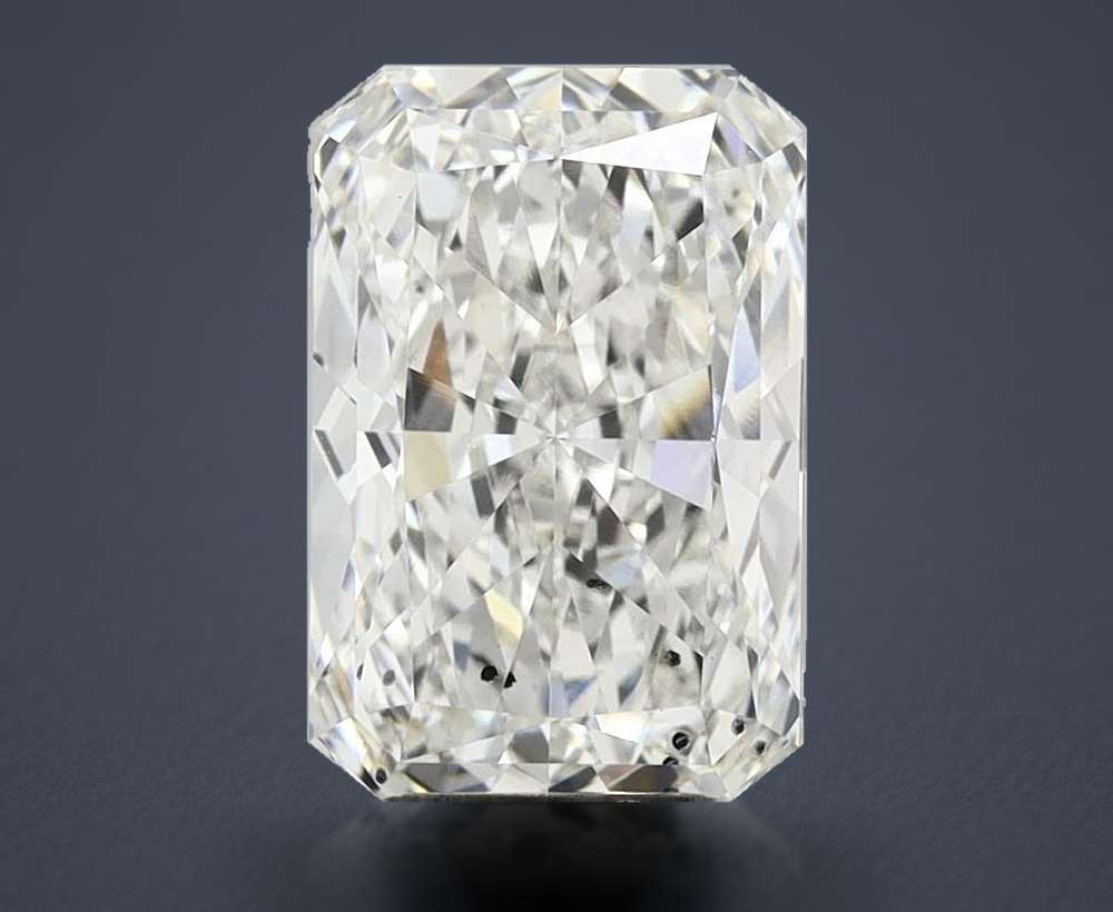 5.06ct G SI1 Rare Carat Ideal Cut Radiant Lab Grown Diamond