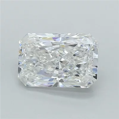 3.04ct E VS1 Rare Carat Ideal Cut Radiant Lab Grown Diamond