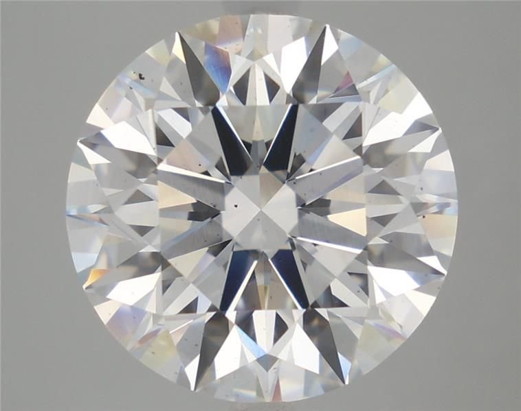 8.18ct F VS2 Rare Carat Ideal Cut Round Lab Grown Diamond