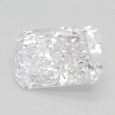 1.26ct D VVS1 Rare Carat Ideal Cut Radiant Lab Grown Diamond