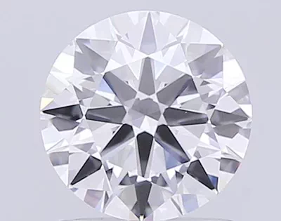 1.37ct G VVS2 Rare Carat Ideal Cut Round Lab Grown Diamond