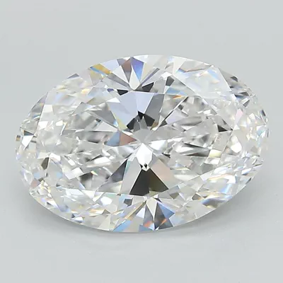 3.25ct D VVS2 Rare Carat Ideal Cut Oval Lab Grown Diamond