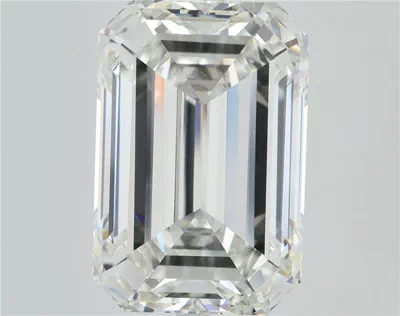 18.21ct G VS1 Rare Carat Ideal Cut Emerald Lab Grown Diamond