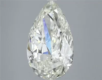 5.08ct I VS1 Rare Carat Ideal Cut Pear Diamond