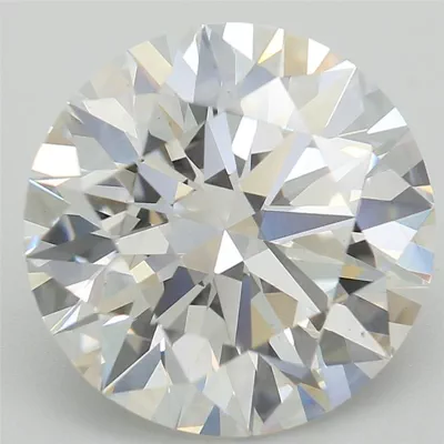 3.59ct G VS2 Rare Carat Ideal Cut Round Lab Grown Diamond