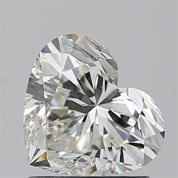 1.02ct J VS2 Rare Carat Ideal Cut Heart Diamond