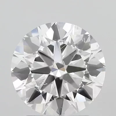 2.30ct E SI1 Rare Carat Ideal Cut Round Lab Grown Diamond